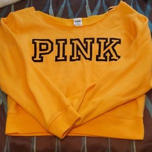 Pink VS comfy fit sweatshirt